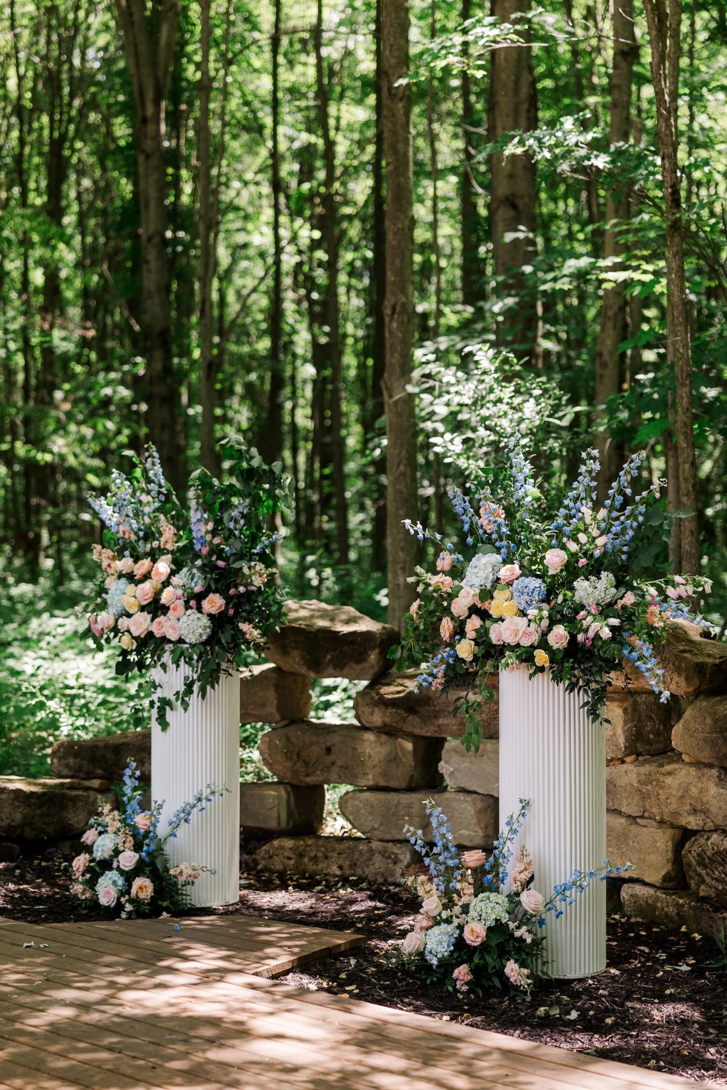 Real wedding portrait