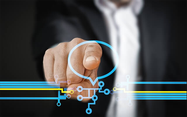 Agent uses technology for support. Agent uses technology for support.
