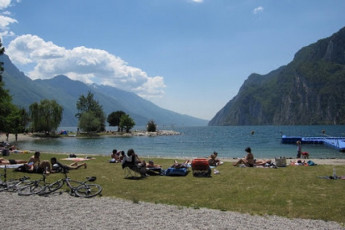 Riva del Garda - Benacus : Beach and Lake Local to Riva del Garda - Benacus, Italy