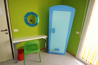 Sunflower Beach Backpacker Hostel : dormitório no Sunflower Praia Backpackers Hostel, Itália