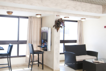Eilat : Lounge in the Eilat Hostel in Israel