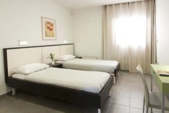 Eilat : Twin room in the Eilat Hostel in Israel
