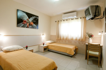 Mitzpe Ramon : Private twin room in the Mitzpe Ramon hostel in Israel