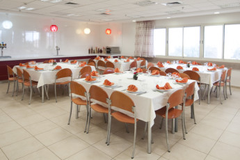 Mitzpe Ramon : Dining room in the Mitzpe Ramon hostel in Israel
