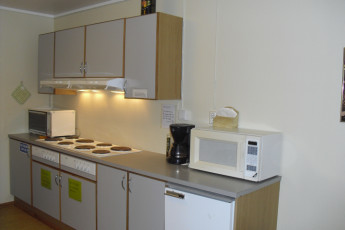 HI Åndalsnes : Kitchen in Andalsnes Hostel, Norway