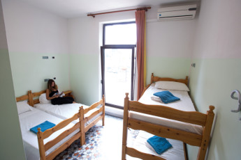 Vicenza - Olimpico : O Quarto Twin em Vicenza - Olympic Hostel, Itália