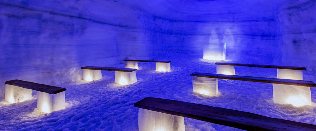Explore the world’s first and biggest manmade ice cave at Langjökull glacier