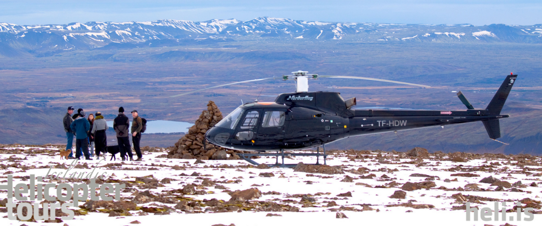Helicopter tour from Reykjavík