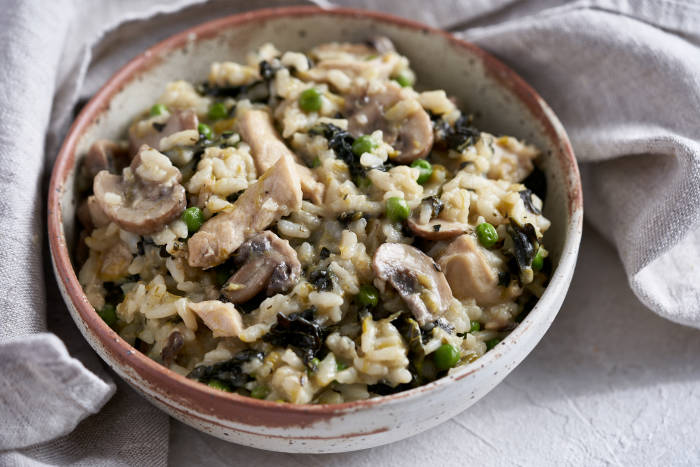 Instant Pot Mushroom Risotto - Damn Delicious