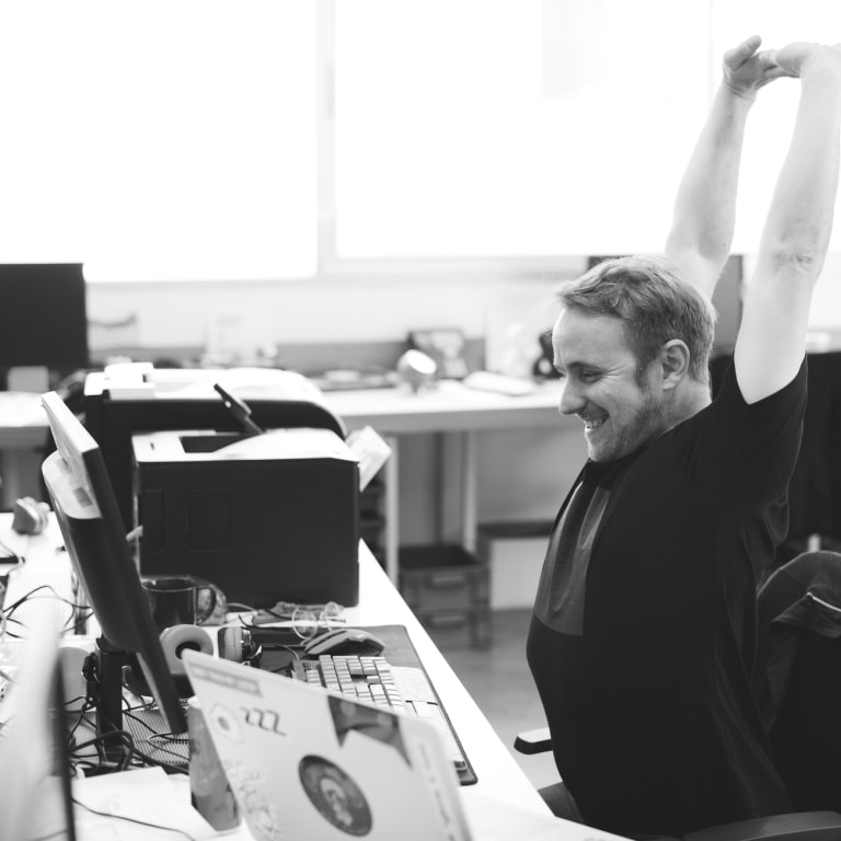 5 Desk Yoga Poses (That Won’t Get You Weird Looks)