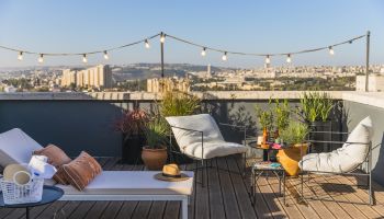 בראון מחנה יהודה מלון בוטיק חדש בירושלים