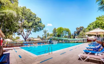 The Kfar Maccabiah Hotel in Ramat Gan!