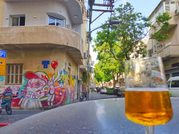 Florentine - a hip neighborhood in the southern part of Tel Aviv