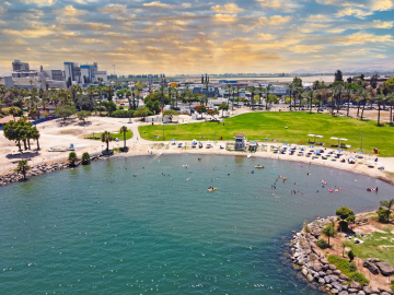 Sea of Galilee – a picturesque lake, Israel’s largest fresh water lake