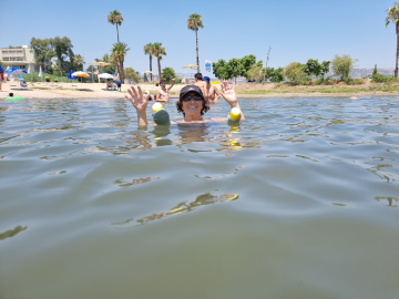 Tzemach beach Sea of Galilee