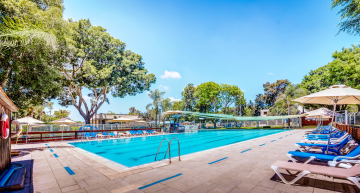 The Kfar Maccabiah Hotel in Ramat Gan!