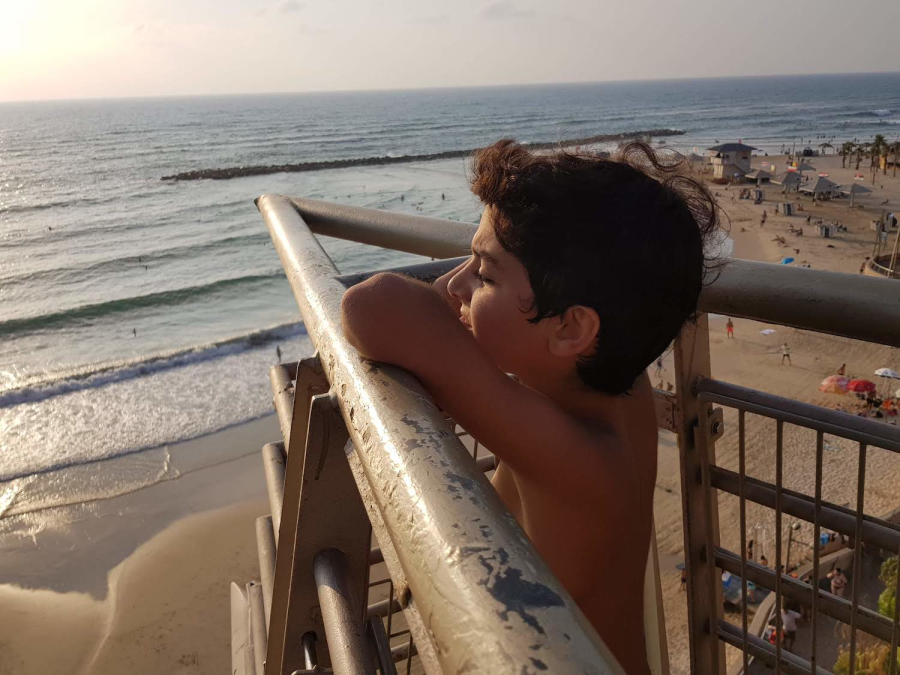 The beach elevator Netanya