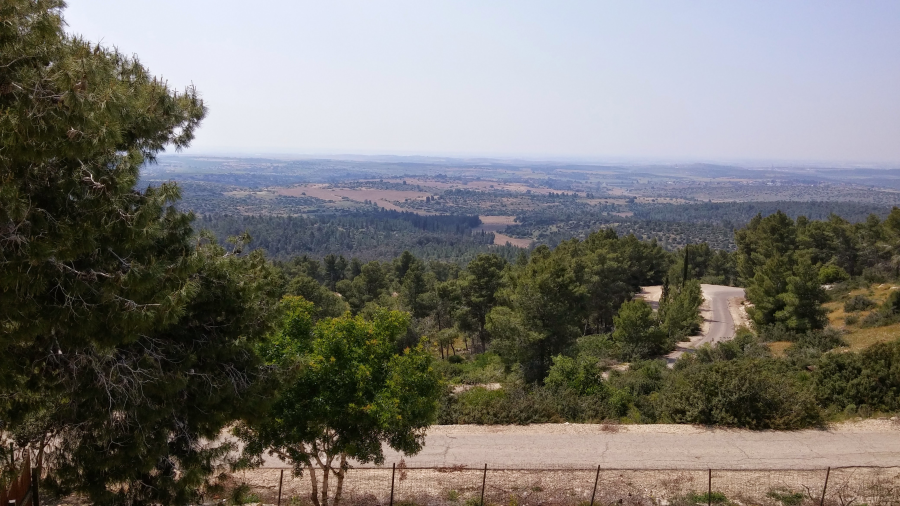 Yehuda coastal plain is a beautiful countryside area near central Israel