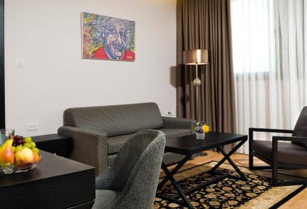 חדר אקזקיוטיב עם נוף לעיר