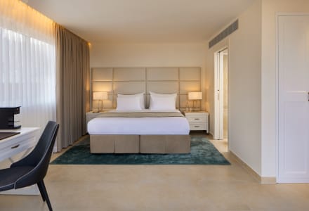 סופריור נוף לבריכה מיטות נפרדות 