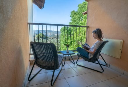 סוויטה משפחתיות עם מרפסת