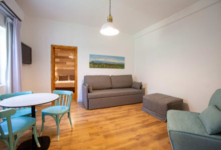 דירת נופש משפחתית עם יציאה לגינה-מטיילים מלכיה