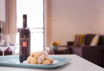 דירת חדר שינה וסלון 