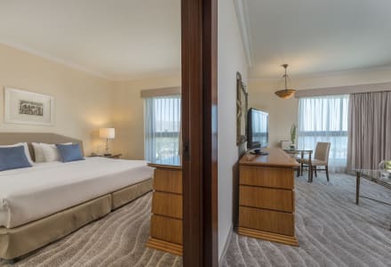 סוויטת ג'וניור אקזקיוטיב כולל כניסה לטרקלין וספא