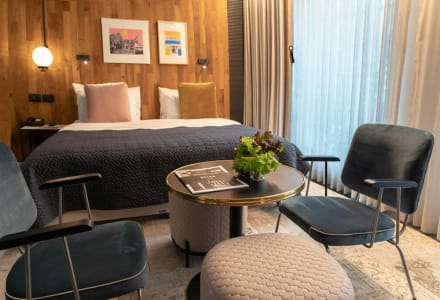 חדר עם מיטה קומתיים