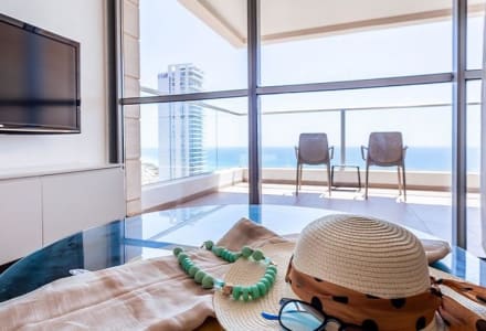 סוויטה דלאקס נוף לים