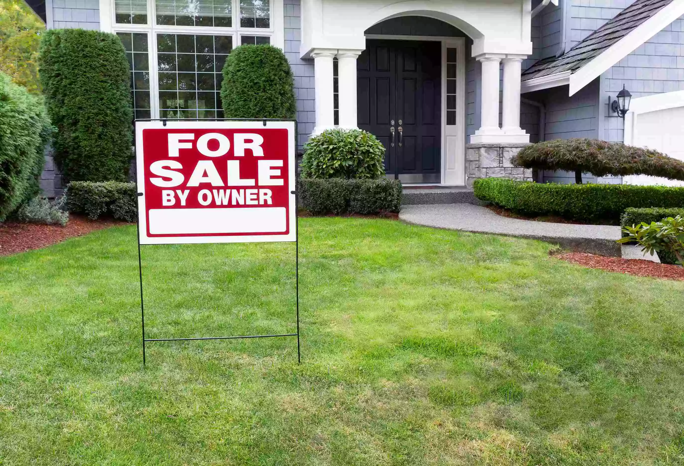 sell a home by owner sign