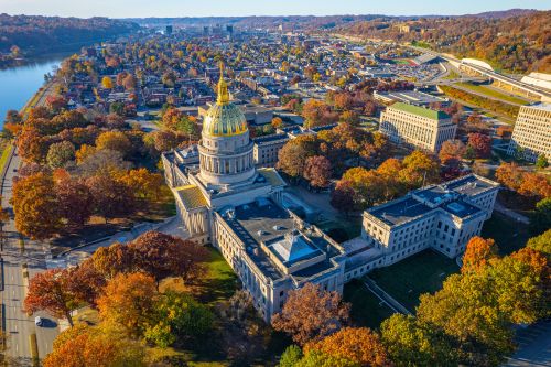 West Virginia skyline and Appalachian real estate market spanning metro areas and rural statewide communities