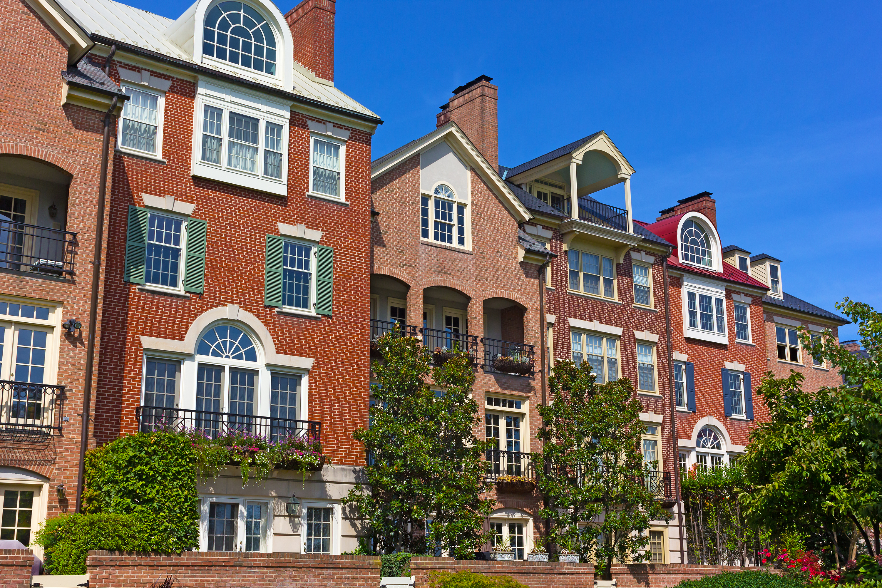 historic residential district in Alexandria, Virginia