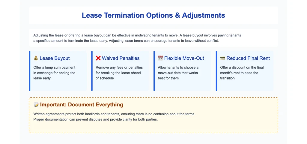 lease termination options info
