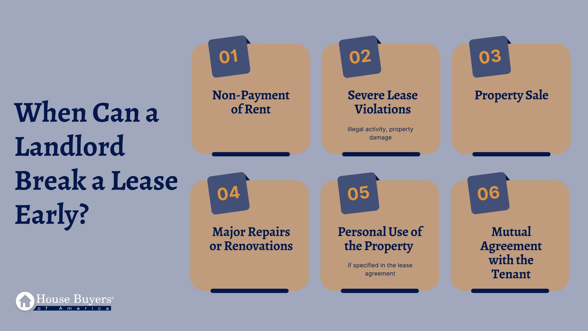 When Can a Landlord Break a Lease Early