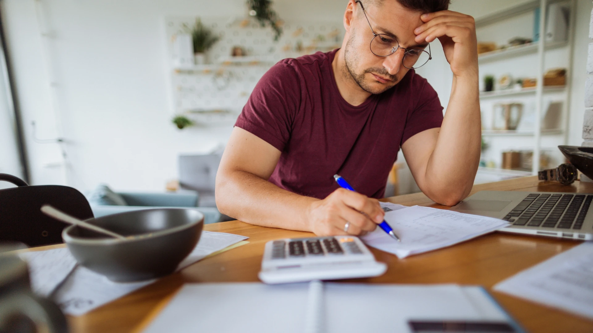 Man selling house to pay off debt