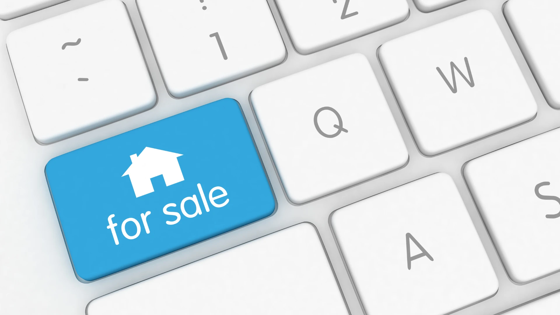 For sale keyboard button