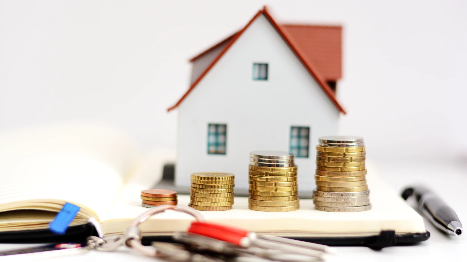 House with money