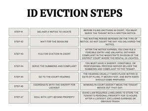 idaho eviction steps