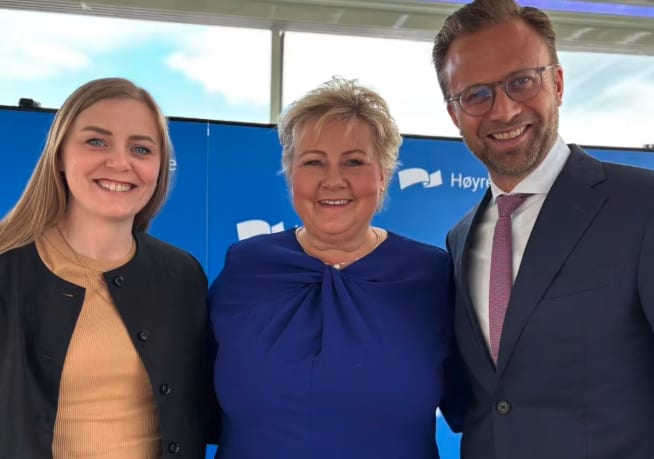 TIna, Erna og Nikolai