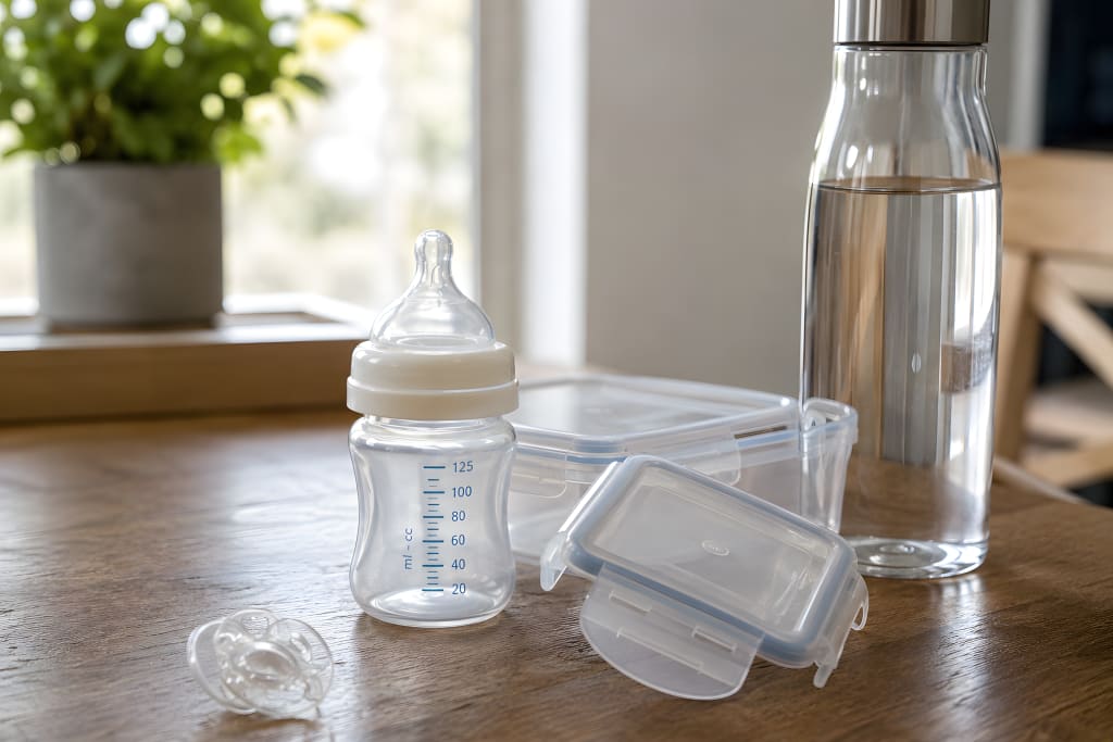 Symbolbild für BPA Bisphenol A Beschränkungen in technischen Werkstoffen.