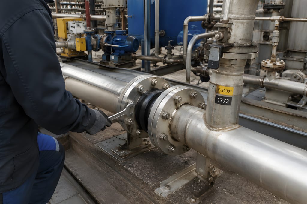 Symbolbild für Elastomerdichtungen in der Öl- und Gasindustrie nach ISO 23936.