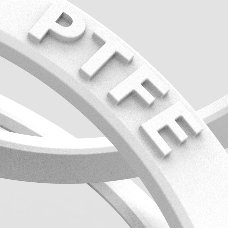 Symbolbild für PTFE‑Werkstoffe und kompakte Dichtungslösungen
