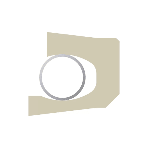 Profil-Querschnitt der Serie Parker Kolbendichtung BAO FlexiSeal