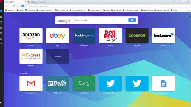 One of our favorite browsers for personal surfing.