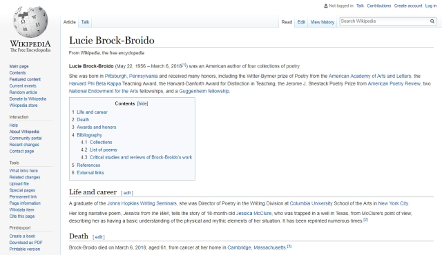 Add multiple bookmarks from Wikipedia