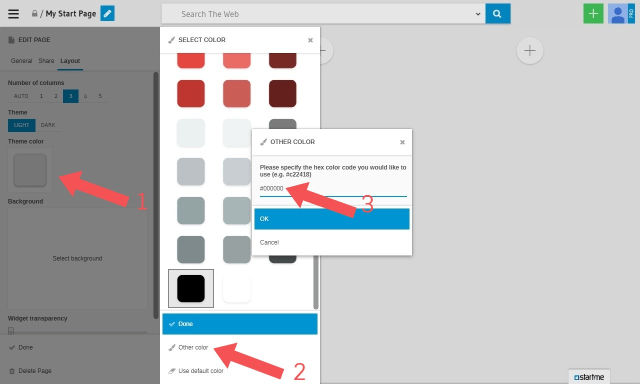 Add colors in hex color code: talk about attention to detail!