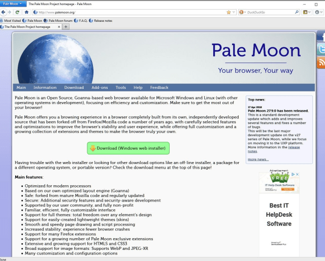 pale moon 15.0