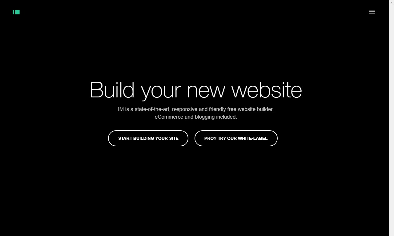 Homepage IM Creator