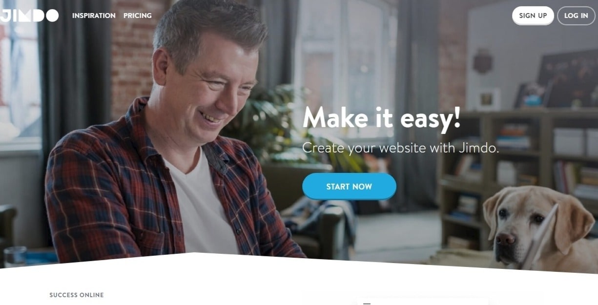 Homepage Jimdo